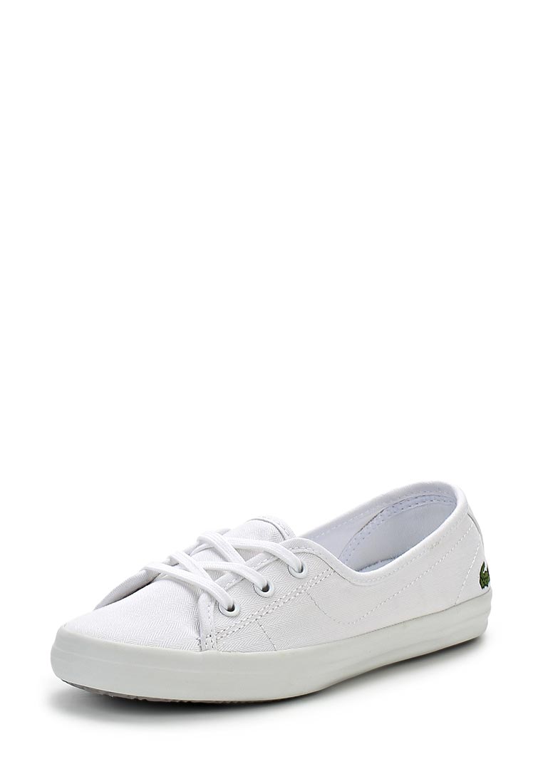 Кеды Лакост Женские Белые Кожаные Купить