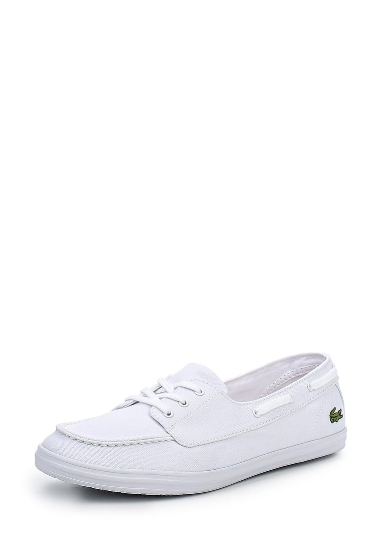 Кеды Лакост Женские Белые Кожаные Купить