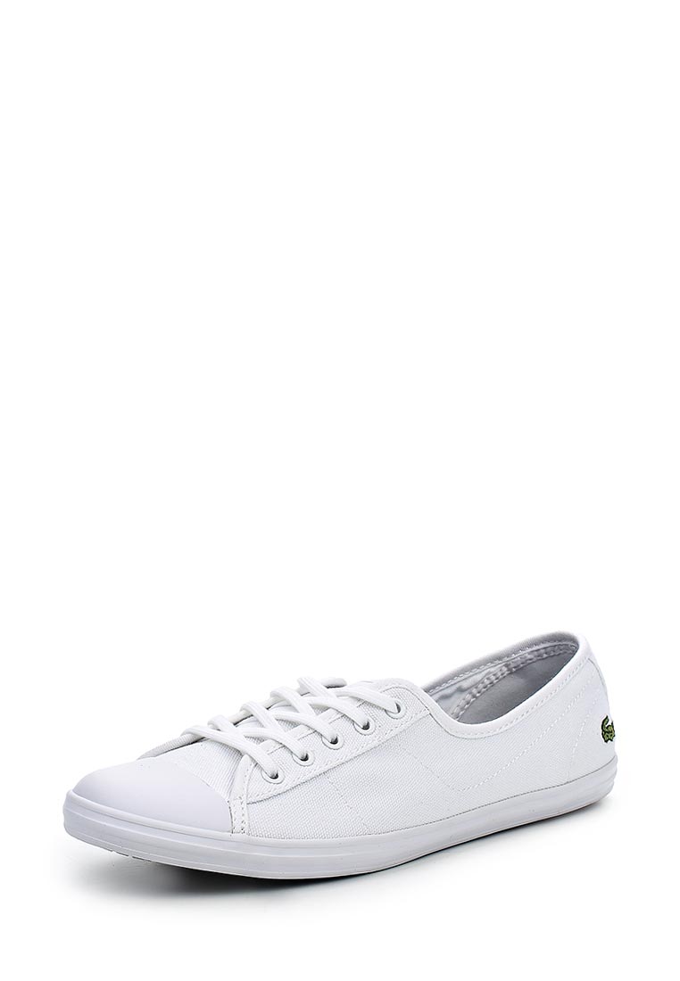 Кеды Лакост Женские Белые Кожаные Купить