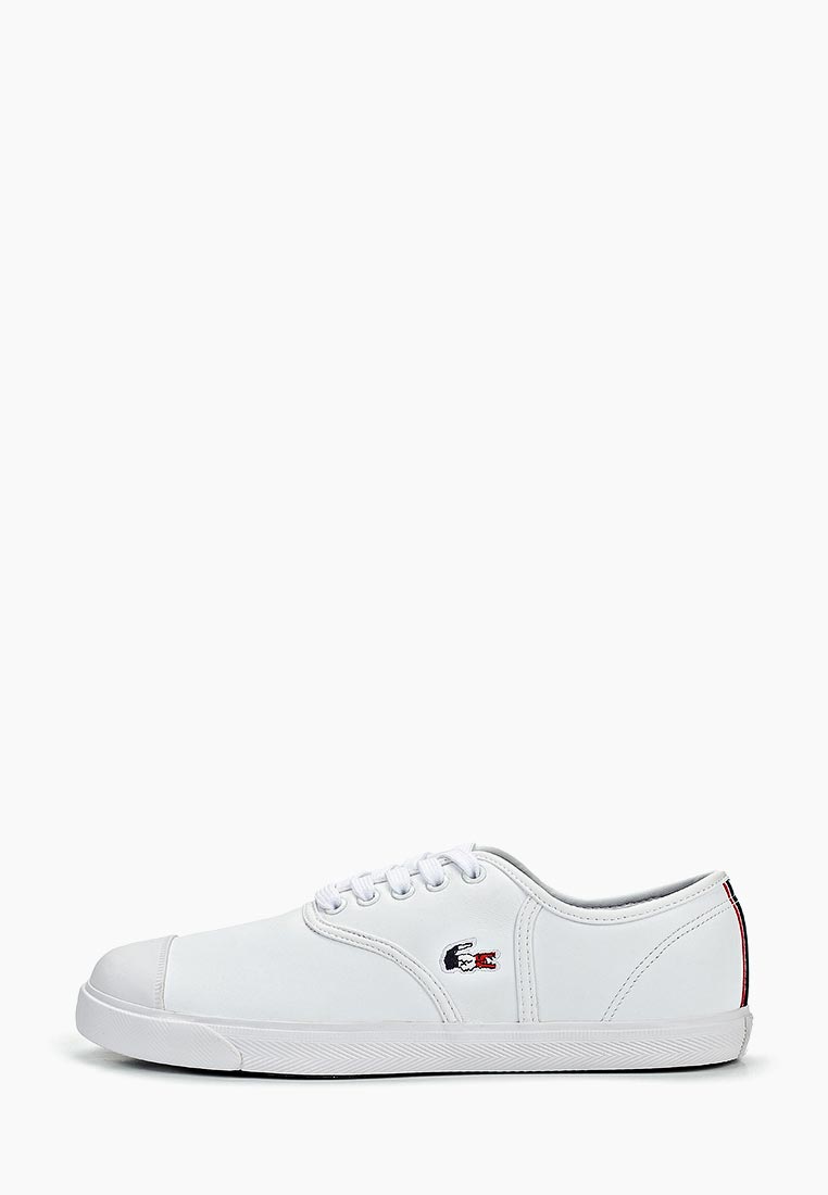 Кеды Лакост Женские Белые Кожаные Купить