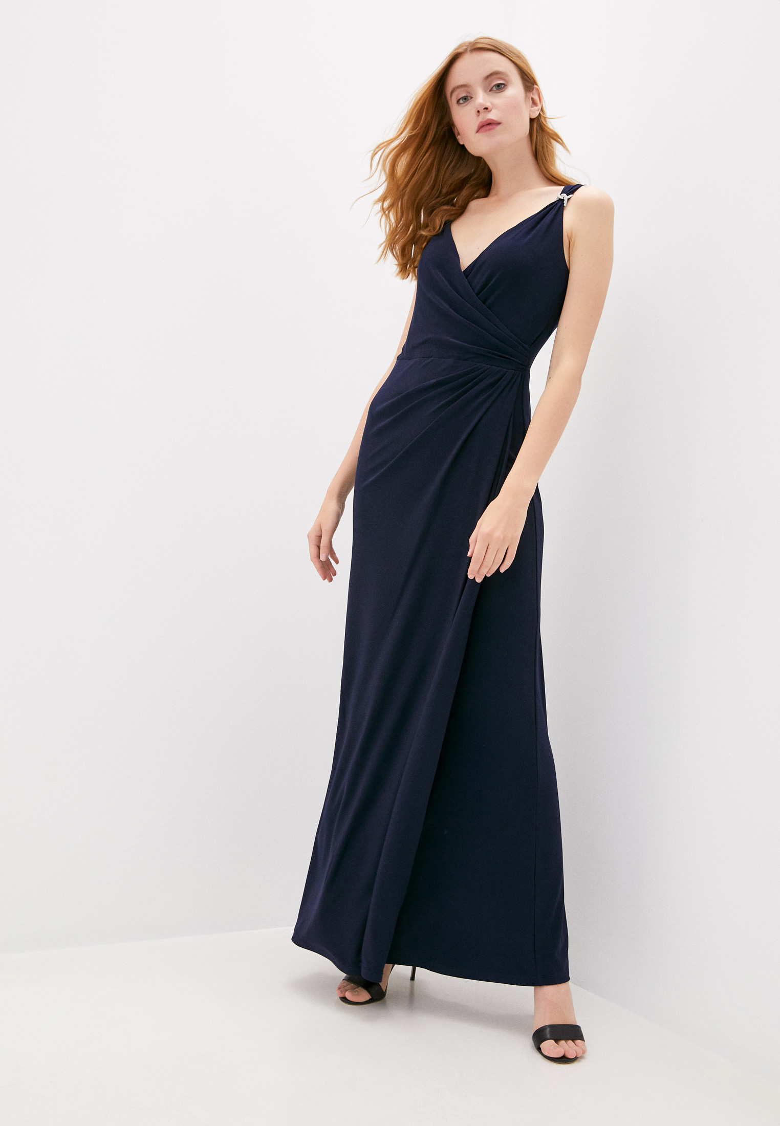 Платье Lauren Ralph Lauren, цвет: синий, LA079EWJRHR0 — купить в ...