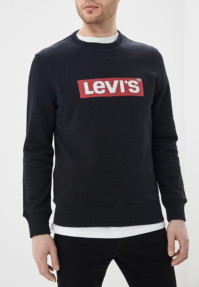 Свитшот Levi's®, цвет: черный, LE306EMEHJG1 — купить в интернет ...