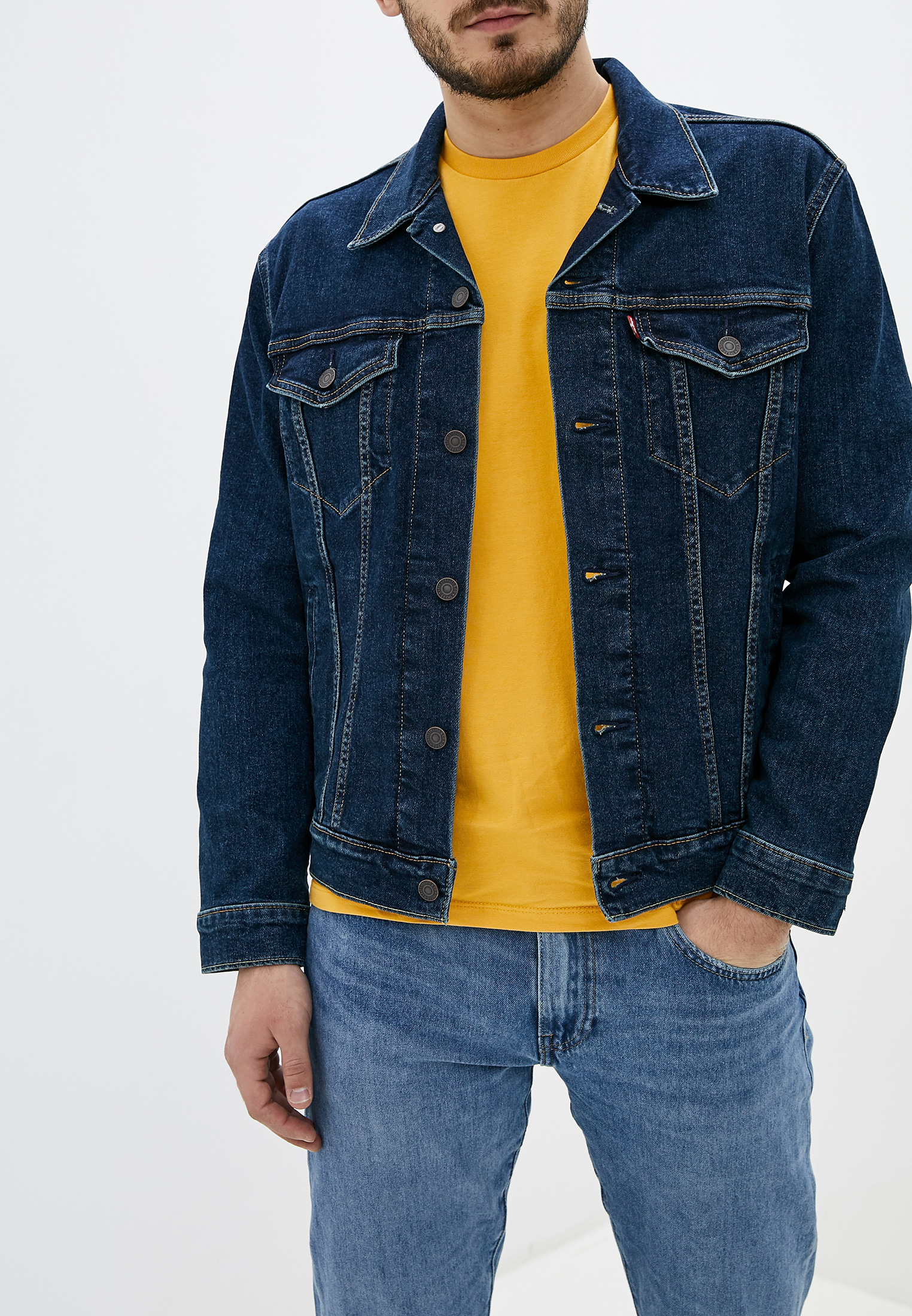 Джинсовая Куртка Мужская Levis Купить В Москве