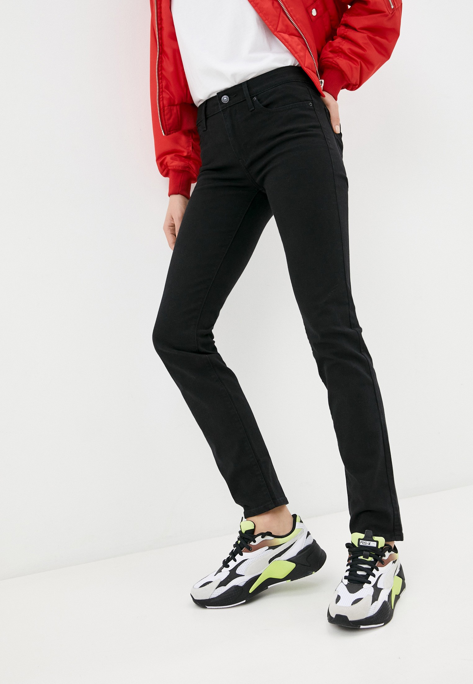 Джинсы Levi's® 712 Slim за 7 110 ₽. в интернет-магазине Lamoda.ru