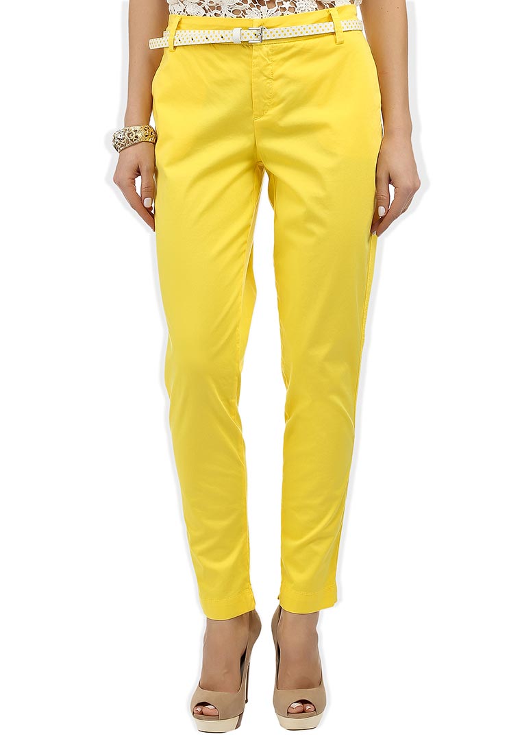 Брюки River Island, цвет: желтый, RI004EWFIR93 - купить в интернет-магазине Lamo