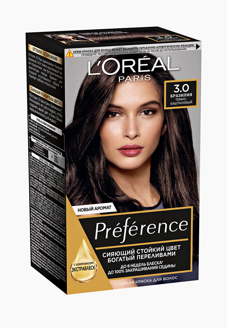 Краска для волос L'Oreal Paris для сияющего цвета с переливами, цвет ...