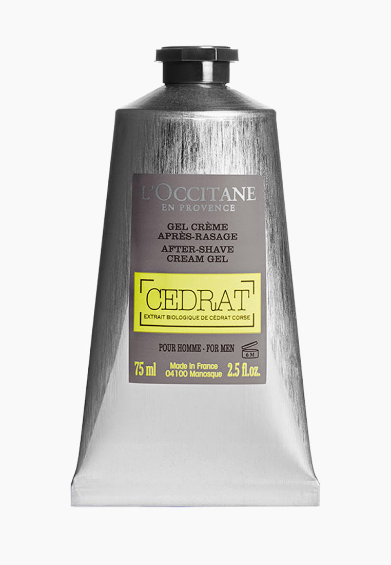 L'occitane гель для бритья cedrat