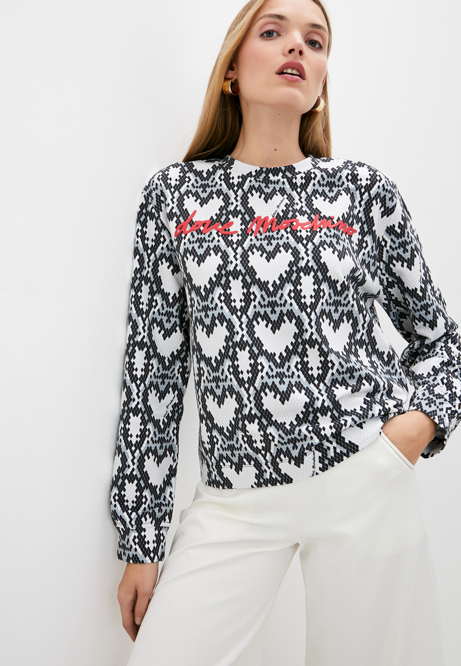 moschino свитшот