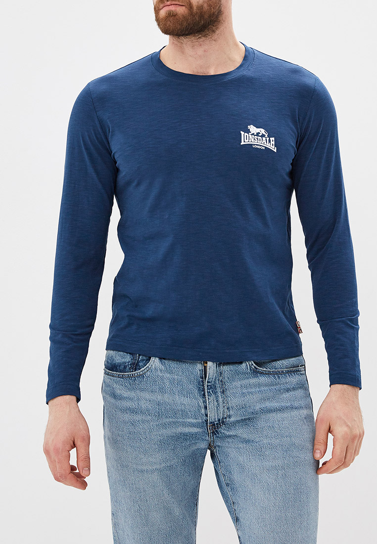 Лонгслив Lonsdale, цвет: синий, LO789EMFDSH2 — купить в интернет ...