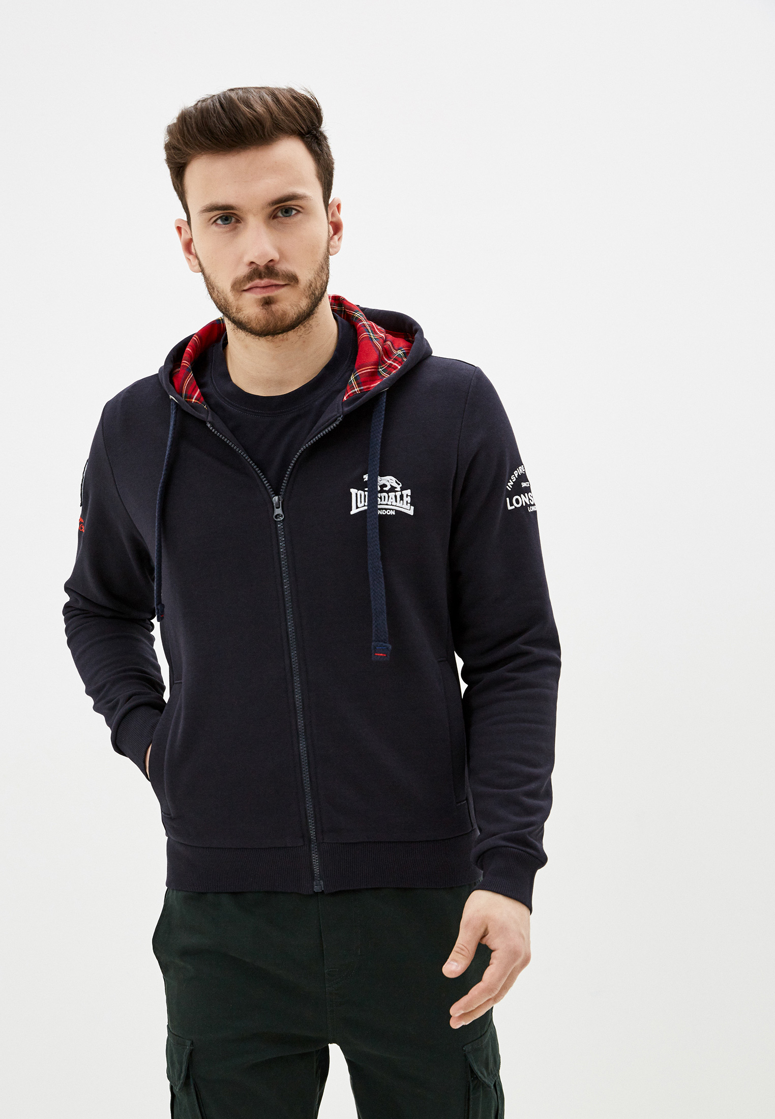 Толстовка Lonsdale, цвет: синий, LO789EMITHI1 — купить в интернет ...