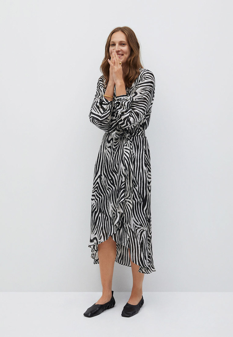 <b>Платье</b> <b>Mango</b> - ZEBRA, цвет: мультиколор, MA002EWKEVN4 - купить в интернет-м...