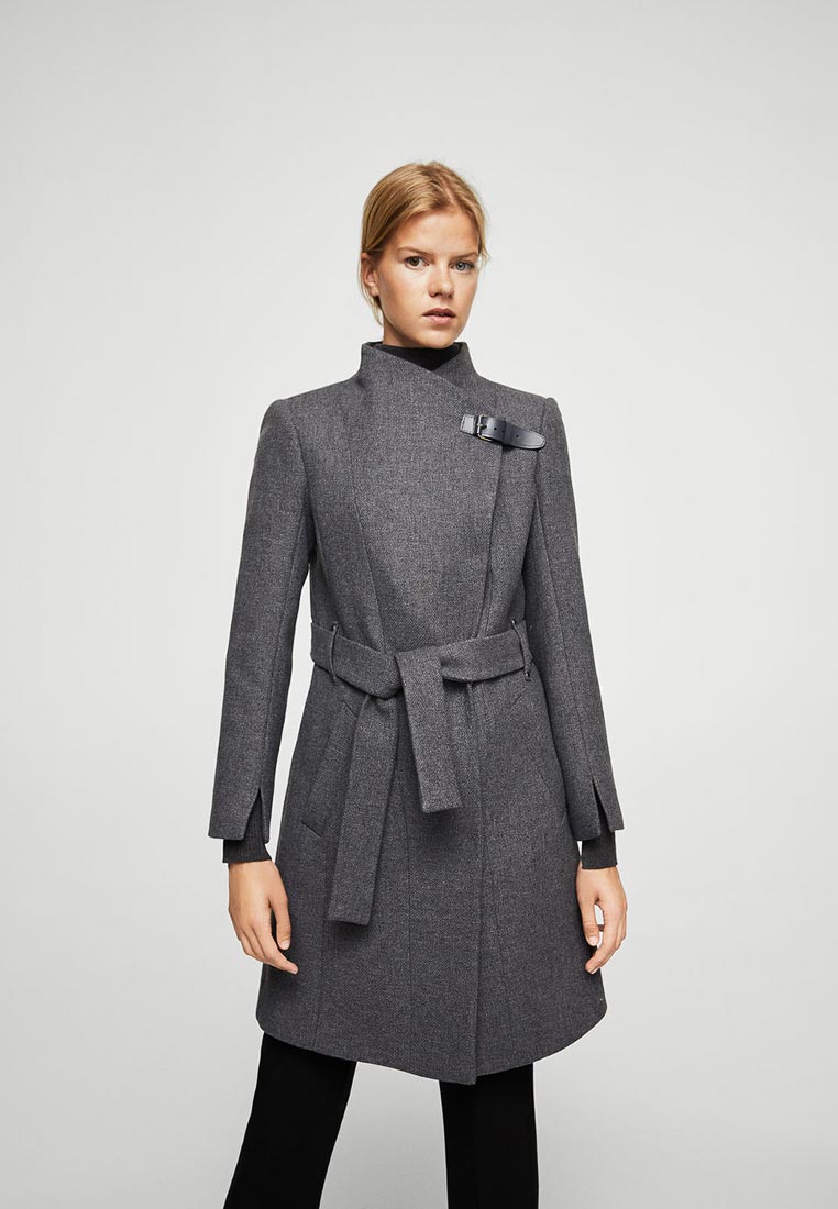 Пальто Mango - TIERRA, цвет: серый, MA002EWWSX71 — купить в интернет ...