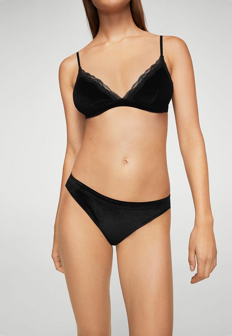 Трусы Mango - VELVET, цвет: черный, MA002EWYJF74 — купить в интернет ...