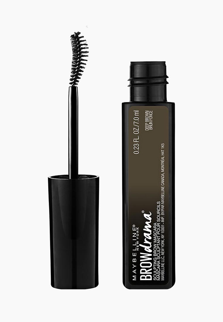 Тушь для бровей maybelline brow drama dark brown thumbnail