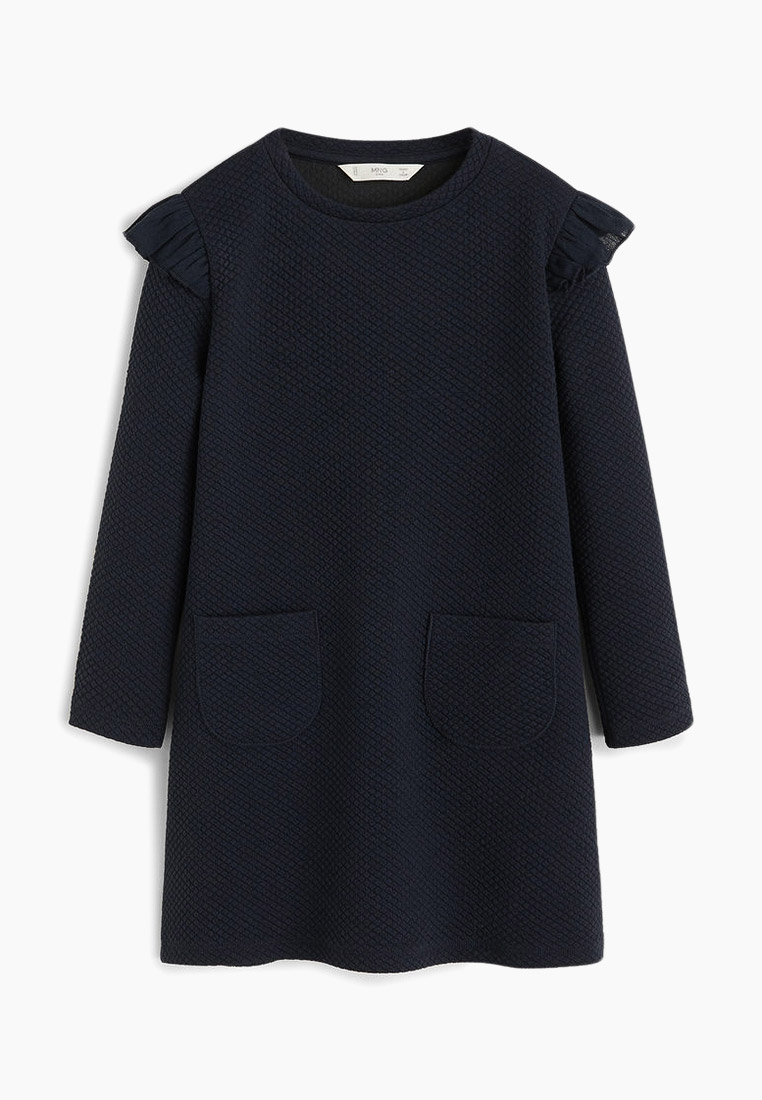 Lea mango. Платье Mango Kids черное