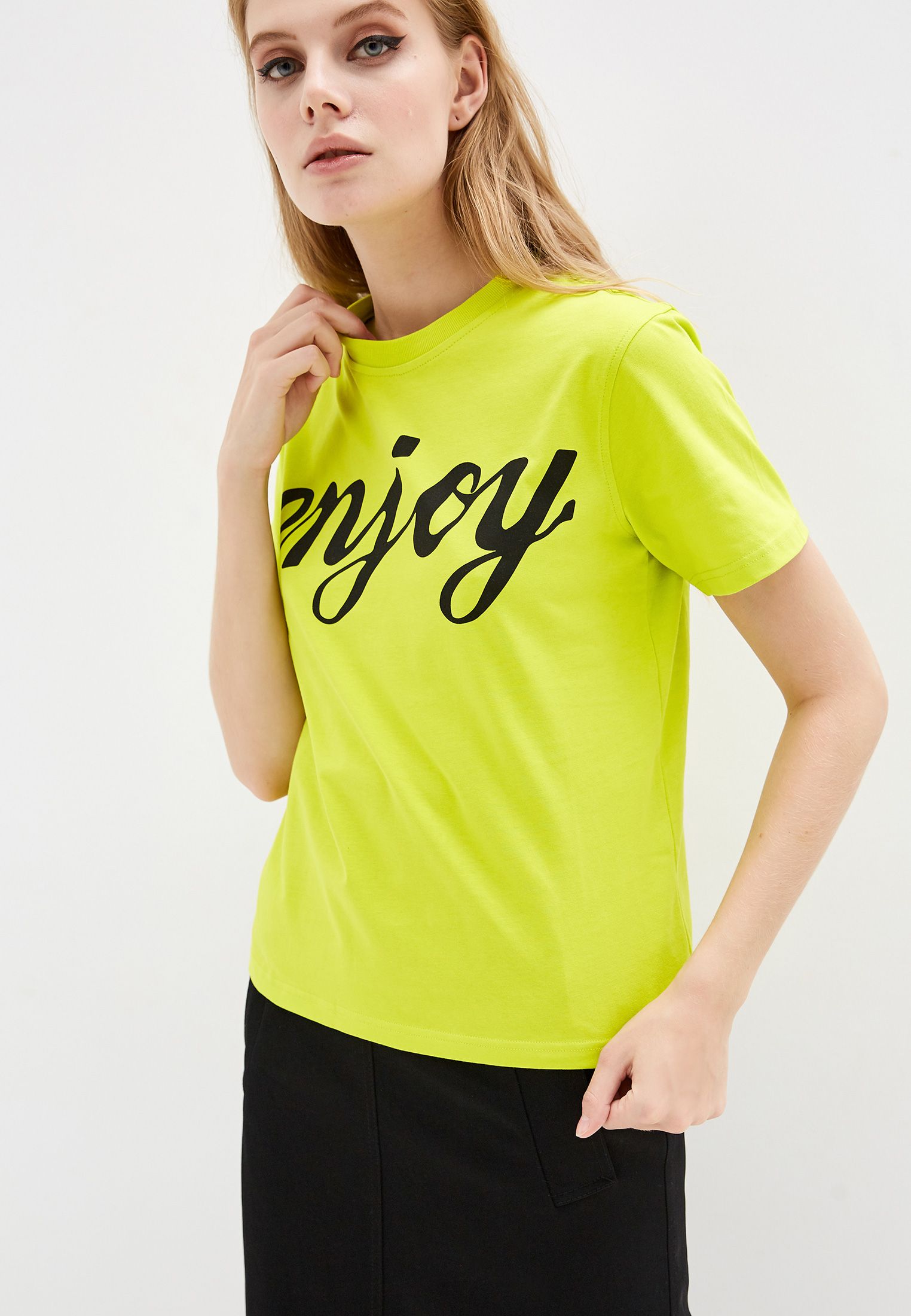 Футболка McQ Alexander McQueen, цвет: желтый, MC010EWGPYU8 — купить в ...