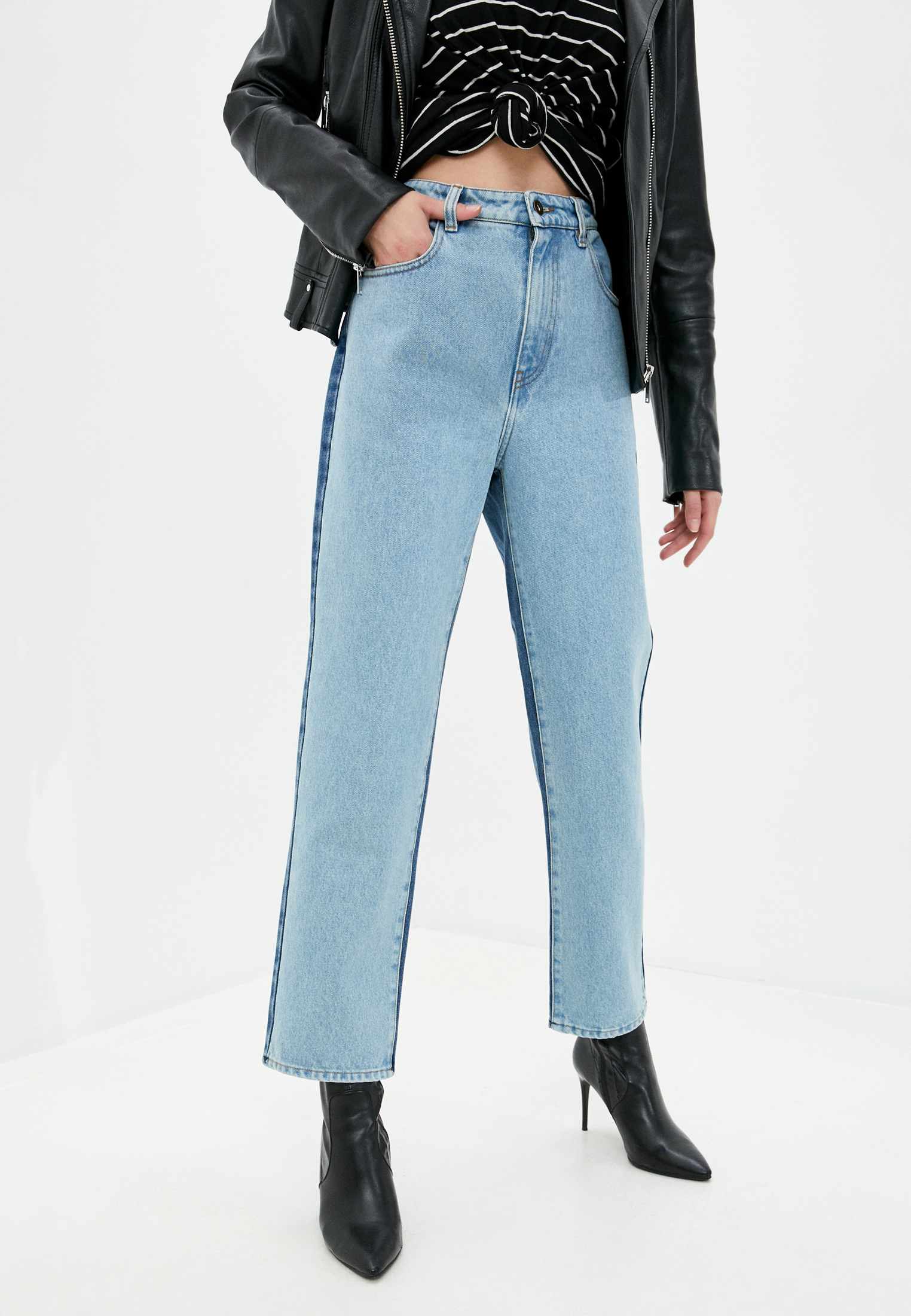 Джинсы McQ Alexander McQueen купить за 15 847 ₽ в интернет-магазине Lamoda.ru