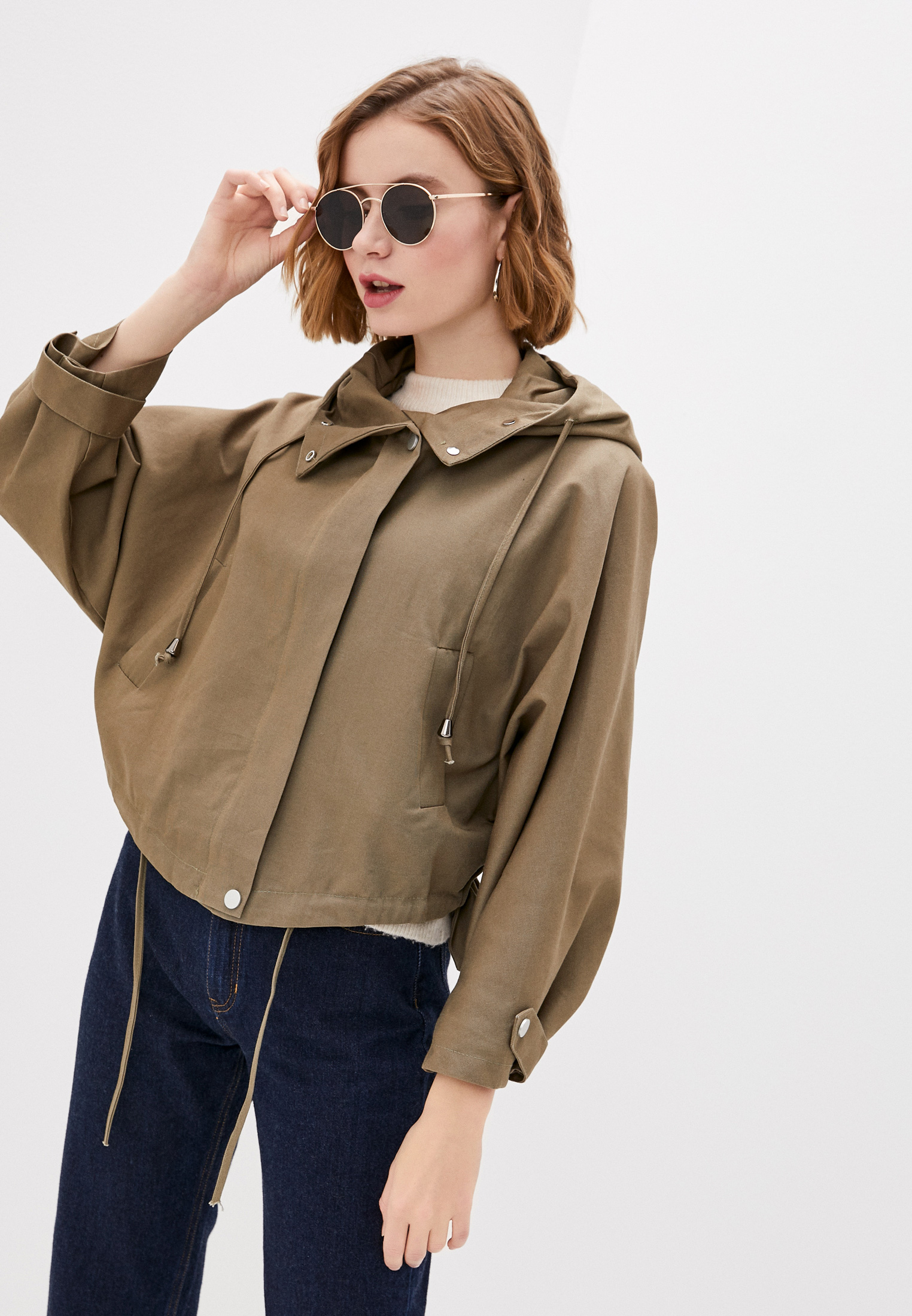 Куртка Moki, цвет: хаки, MO070EWMEOV8 — купить в интернет-магазине Lamoda