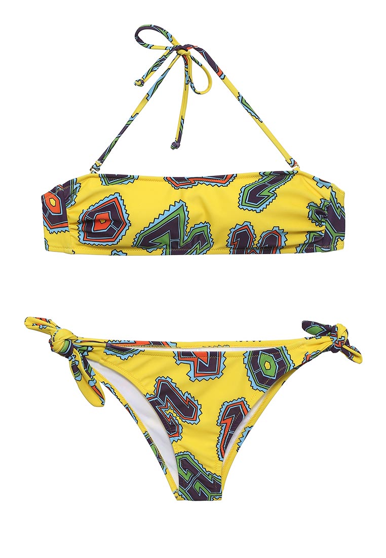 Купальник Moschino, цвет: желтый, MO351EWQHG87 — купить в интернет ...