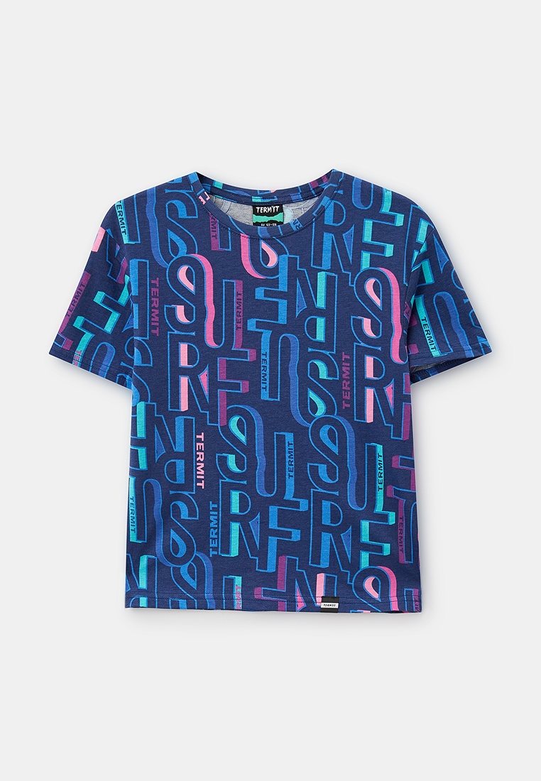 Футболка Termit, цвет: синий, MP002XB02HPT — купить в интернет-магазине ...
