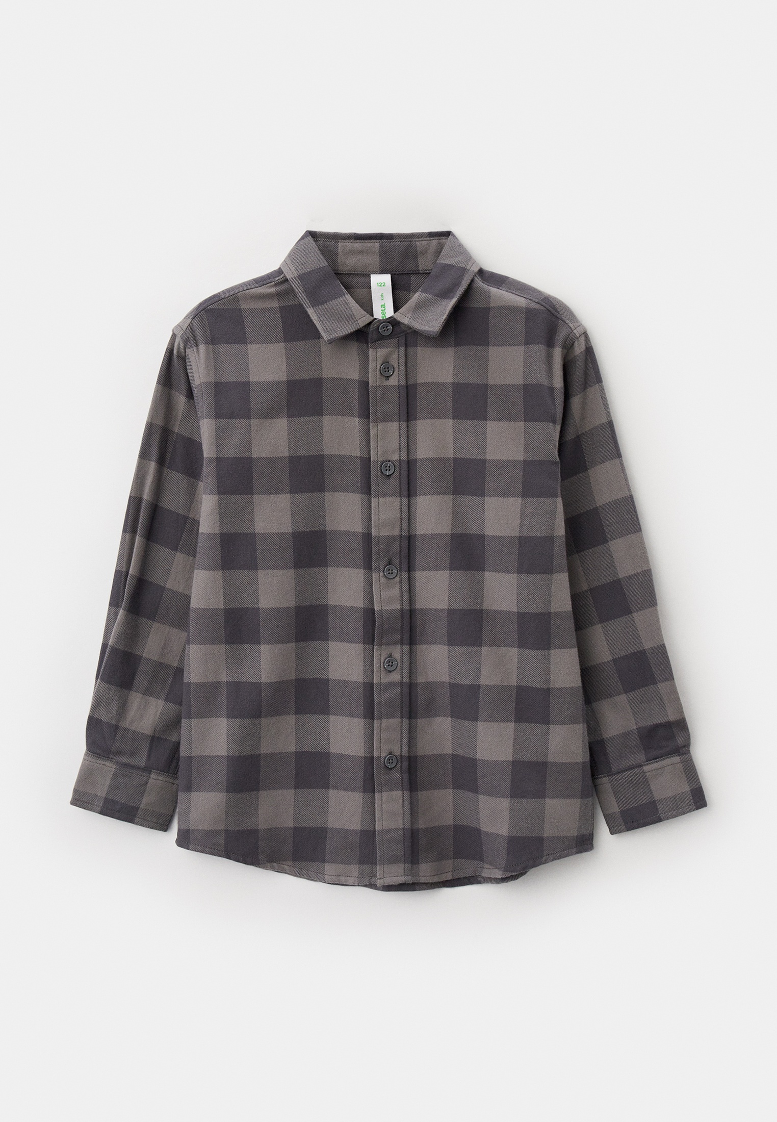 Рубашка Sela, цвет: серый, MP002XB07AEB — купить в интернет-магазине Lamoda