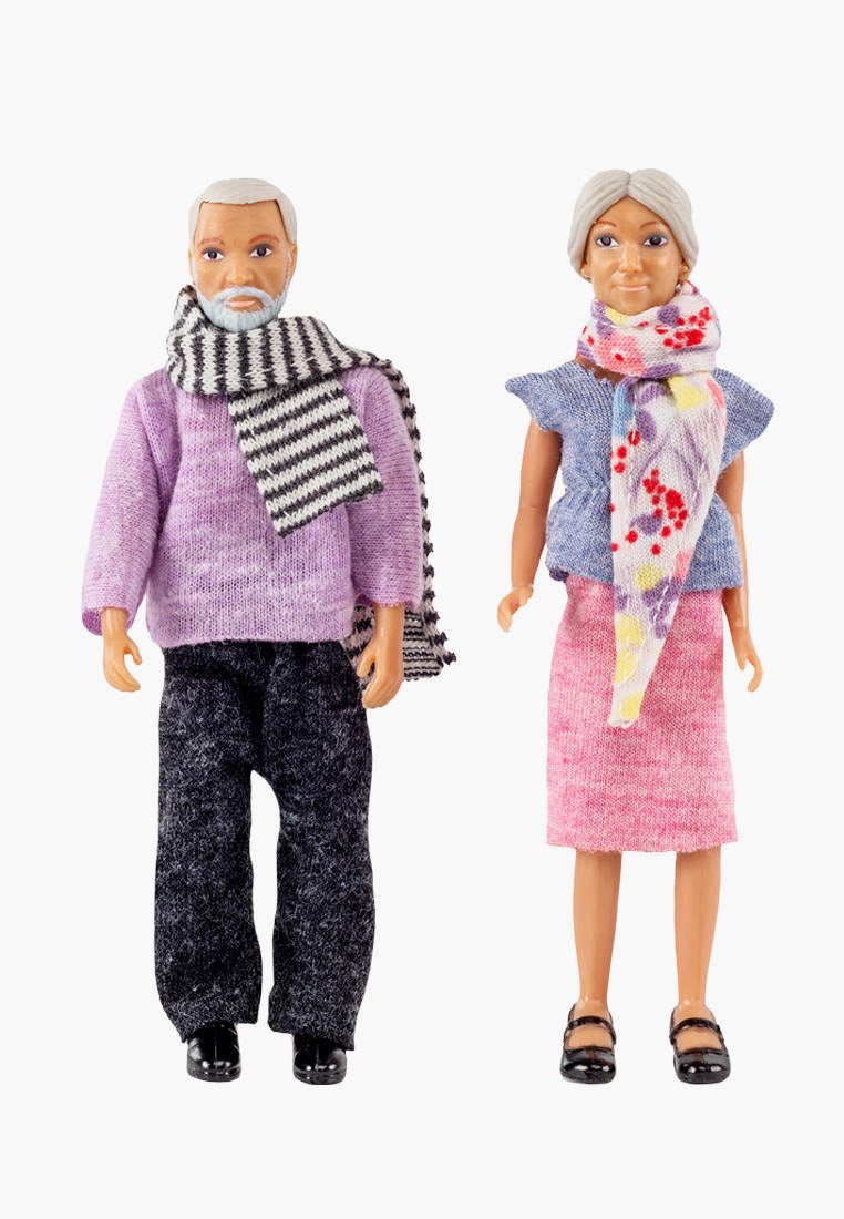 Куклы 2 шт. Lundby "бабушка с дедушкой", цвет: мультиколор ...