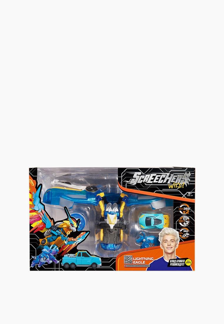 Набор игровой Росмэн Лайтнинг Игл L4. ТМ Screechers Wild, цвет: синий ...