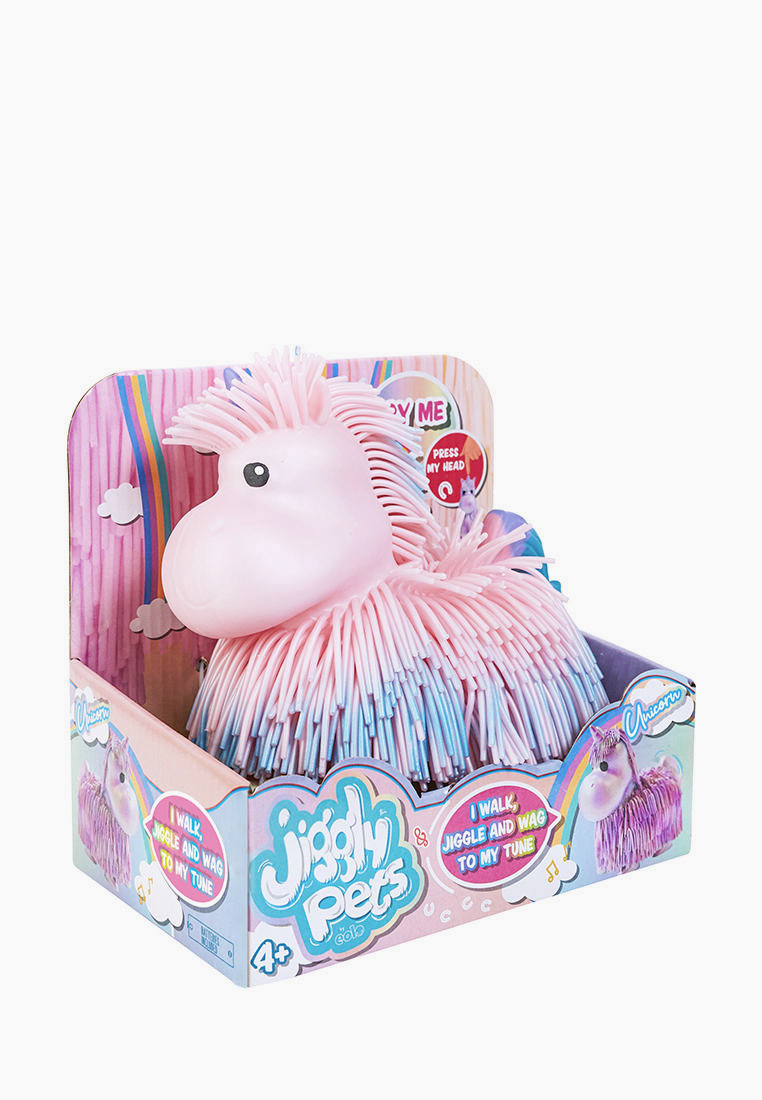 Игрушка интерактивная Росмэн Джигли Петс "Единорожка" Jiggly Pets, цвет ...