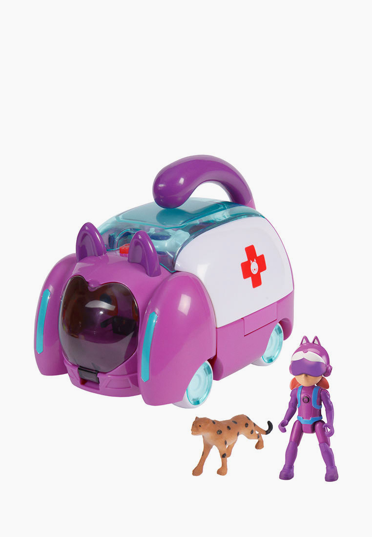 Набор игровой Росмэн Петроникс. Игр. наб. мега-трансформер 2в1 Китти и ...