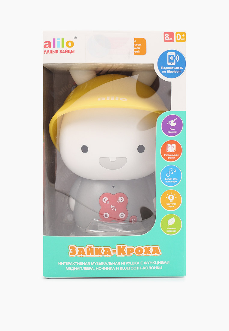 Игрушка интерактивная Alilo "Зайка-кроха", цвет: мультиколор ...