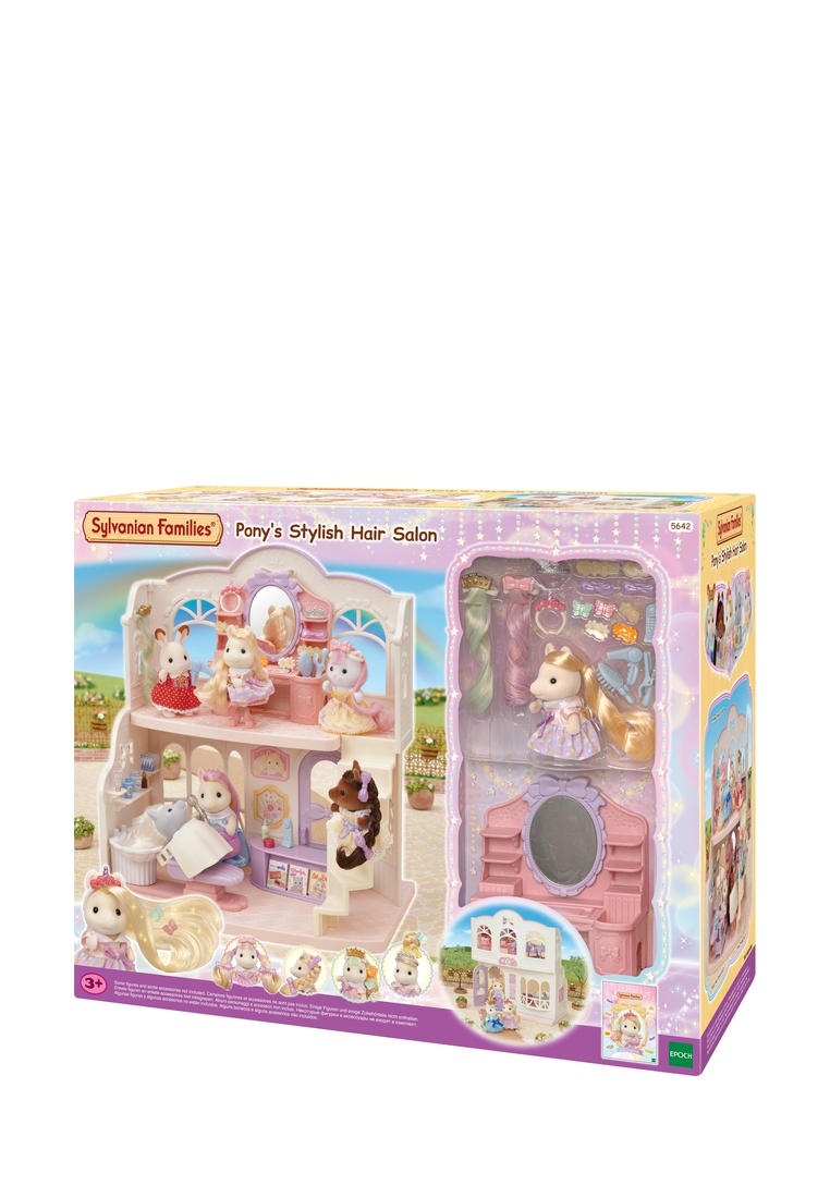 Набор игровой Sylvanian Families Салон красоты Пони, цвет: мультиколор,  MP002XC01E8G — купить в интернет-магазине Lamoda