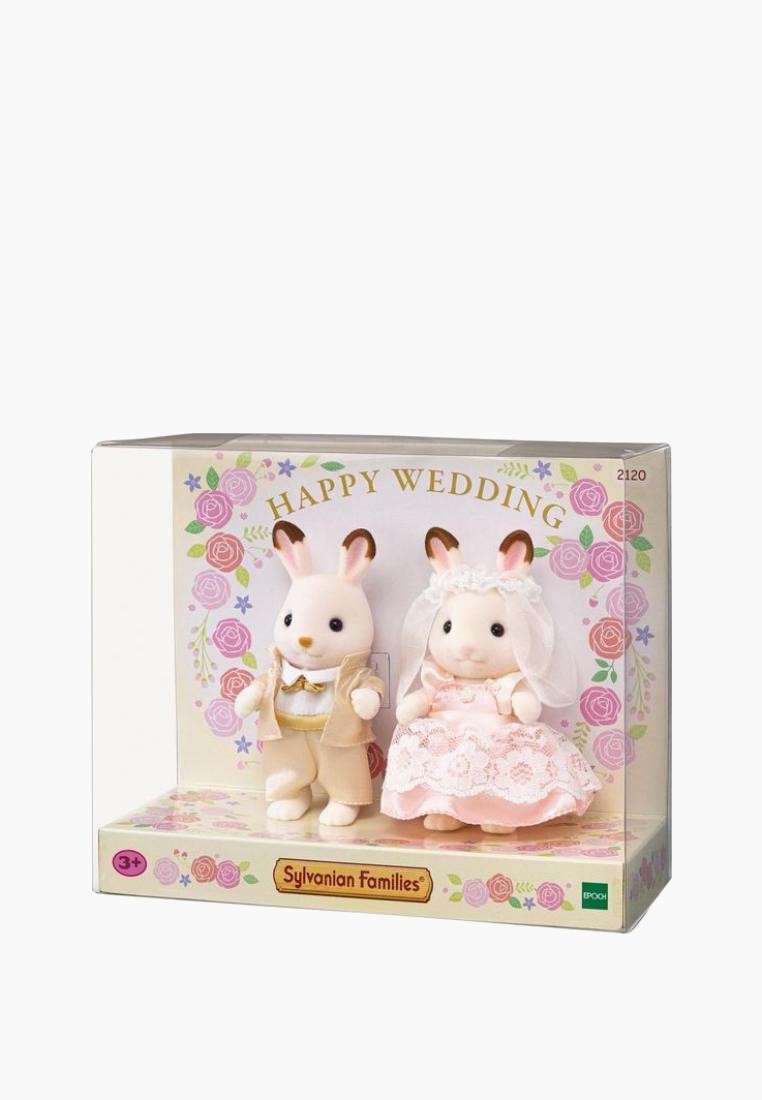 Набор игровой Sylvanian Families Невеста и жених, цвет: мультиколор ...