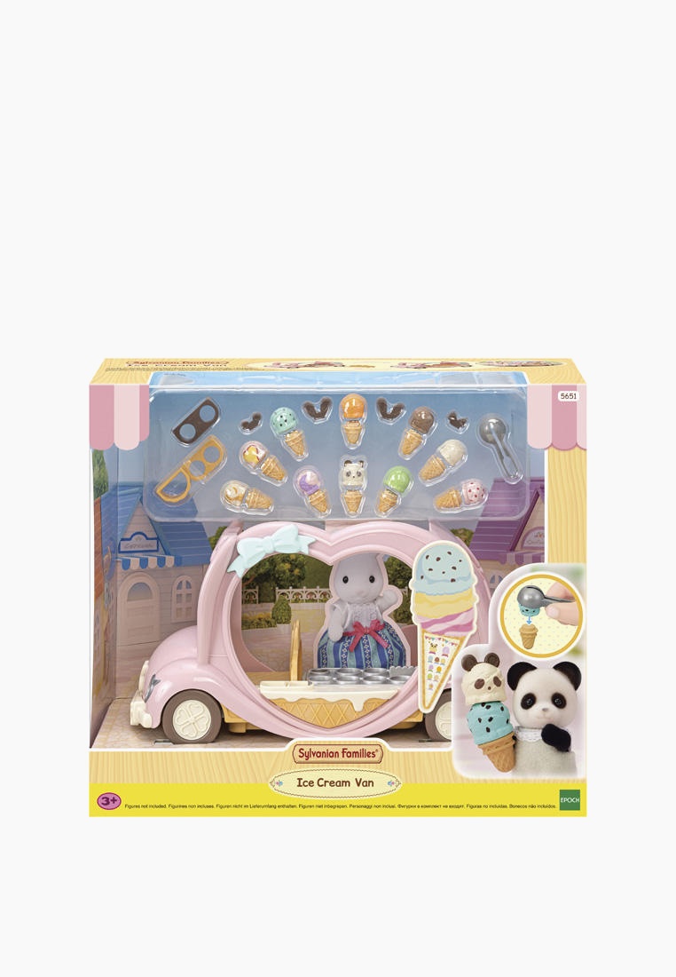 Набор игровой Sylvanian Families Фургончик с мороженым, цвет ...