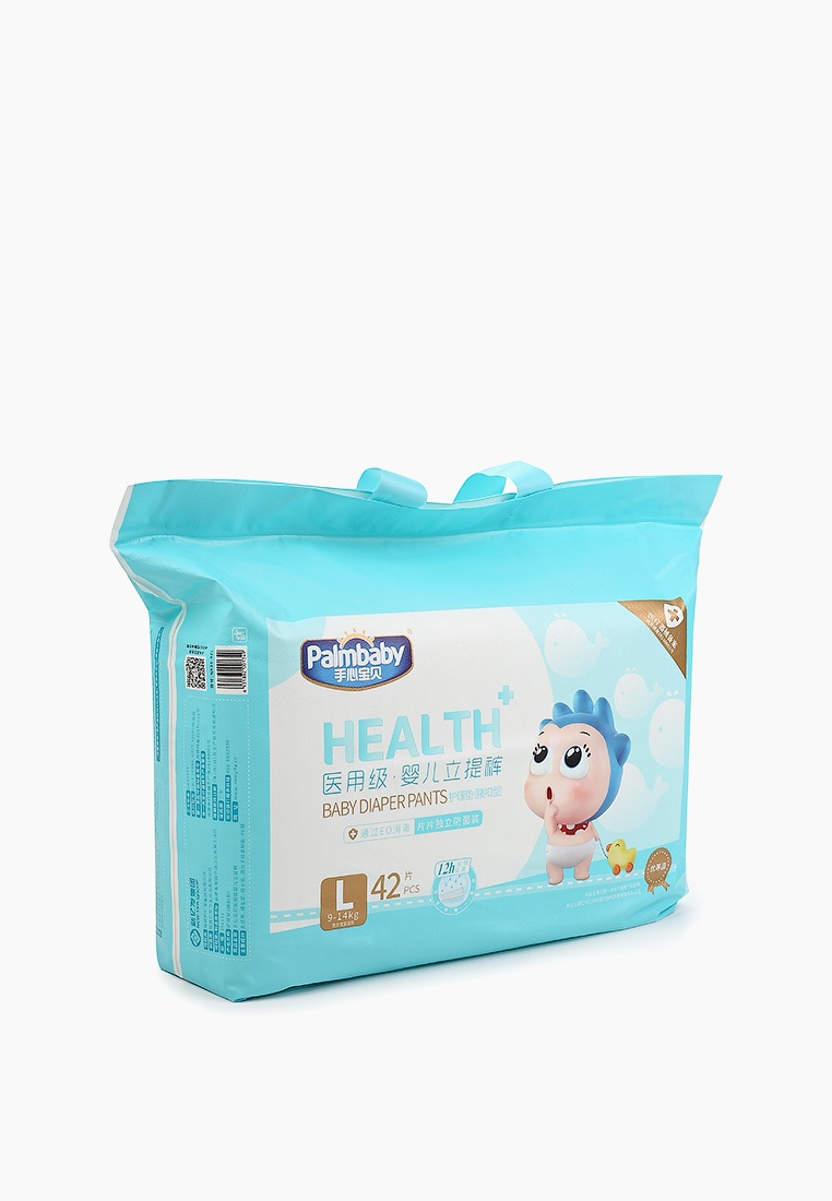 Подгузники-трусики Palmbaby HEALTH+ XXL, 15-20 кг/ 38 шт, цвет: белый ...