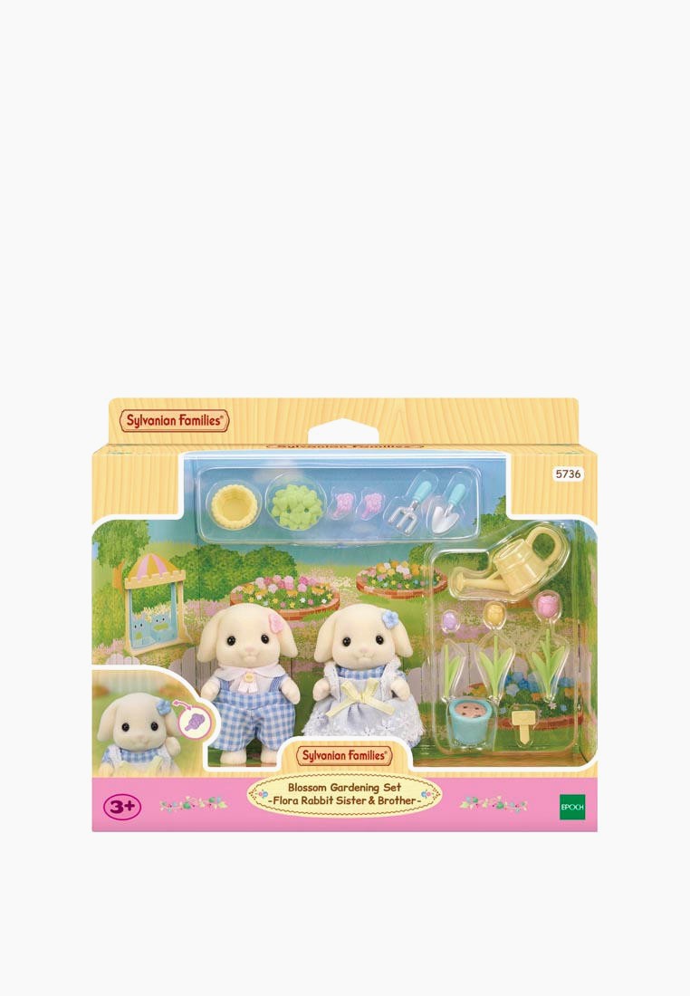 Набор игровой Sylvanian Families «Цветочные кролики – брат и сестра ...