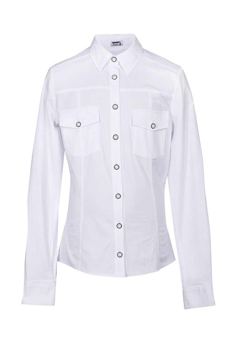 Купить Белую Рубашку Для Девочки