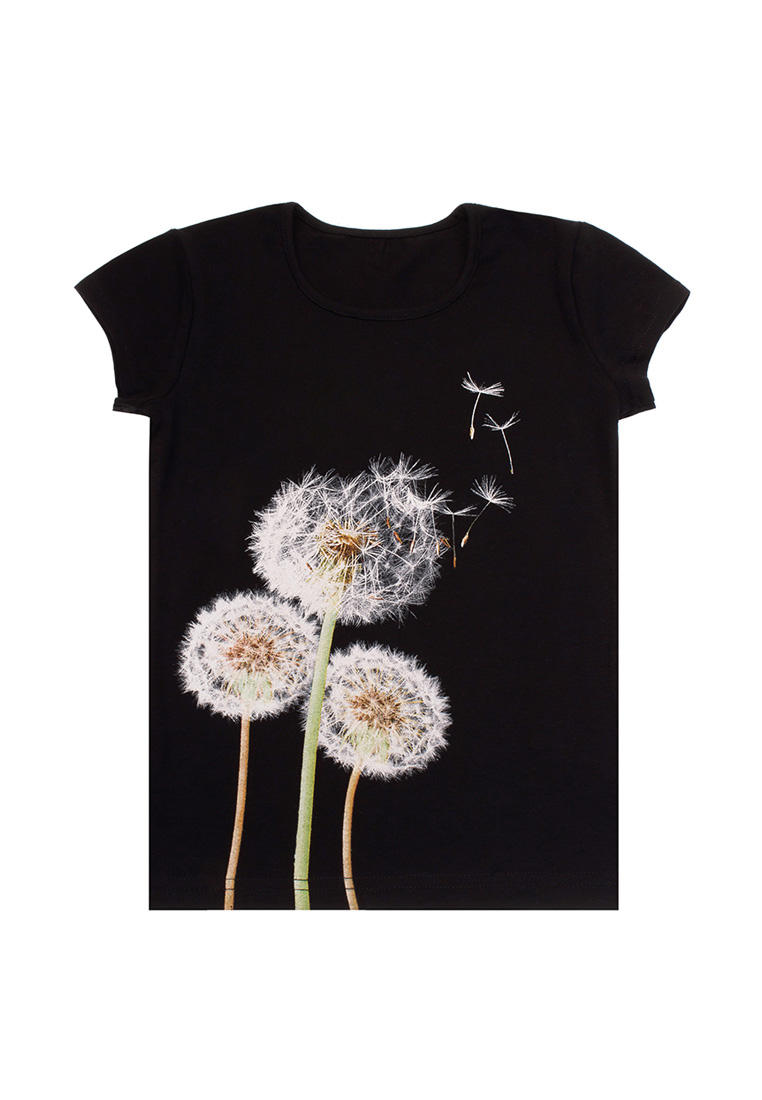 Рисунки белизной на одежде черной