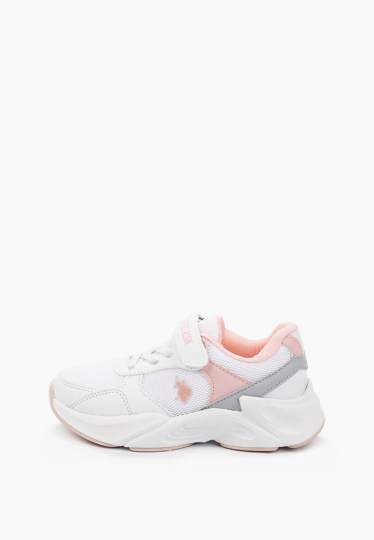 Кроссовки U.S. Polo Assn. Полнота D (4), цвет: белый, MP002XG035O6 ...