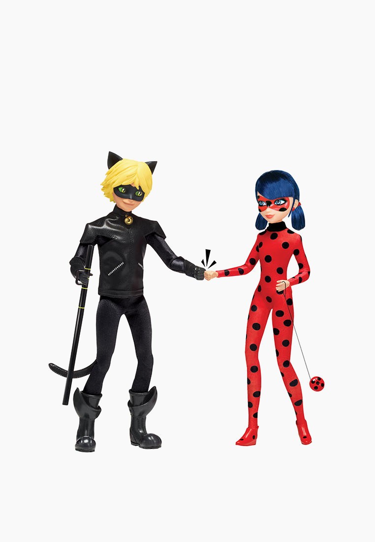 Кукла Miraculous Леди Баг и Супер-кот: миссия выполнена 27 см, набор из ...