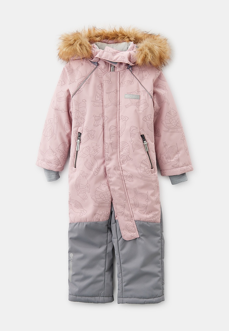 Комбинезон утепленный Nikastyle, цвет: розовый, MP002XG044XC — купить в ...