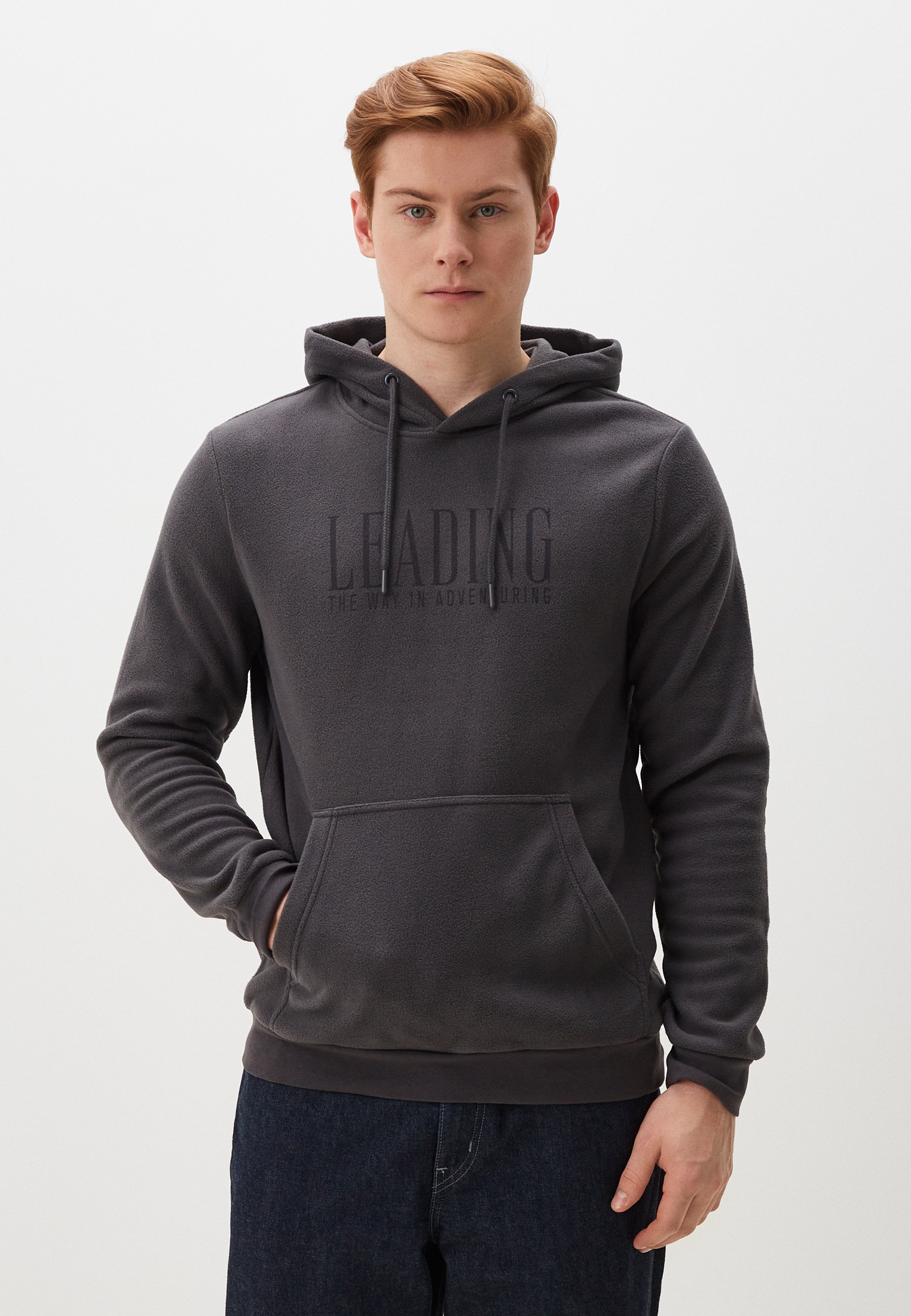 Худи LC Waikiki, цвет: серый, MP002XM002OD — купить в интернет-магазине ...