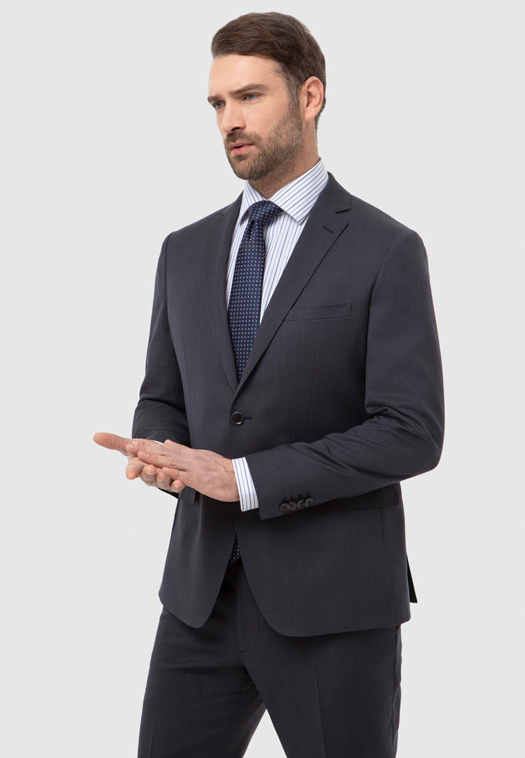 Пиджак Kanzler Slim fit, цвет: серый, MP002XM0031Z — купить в интернет ...