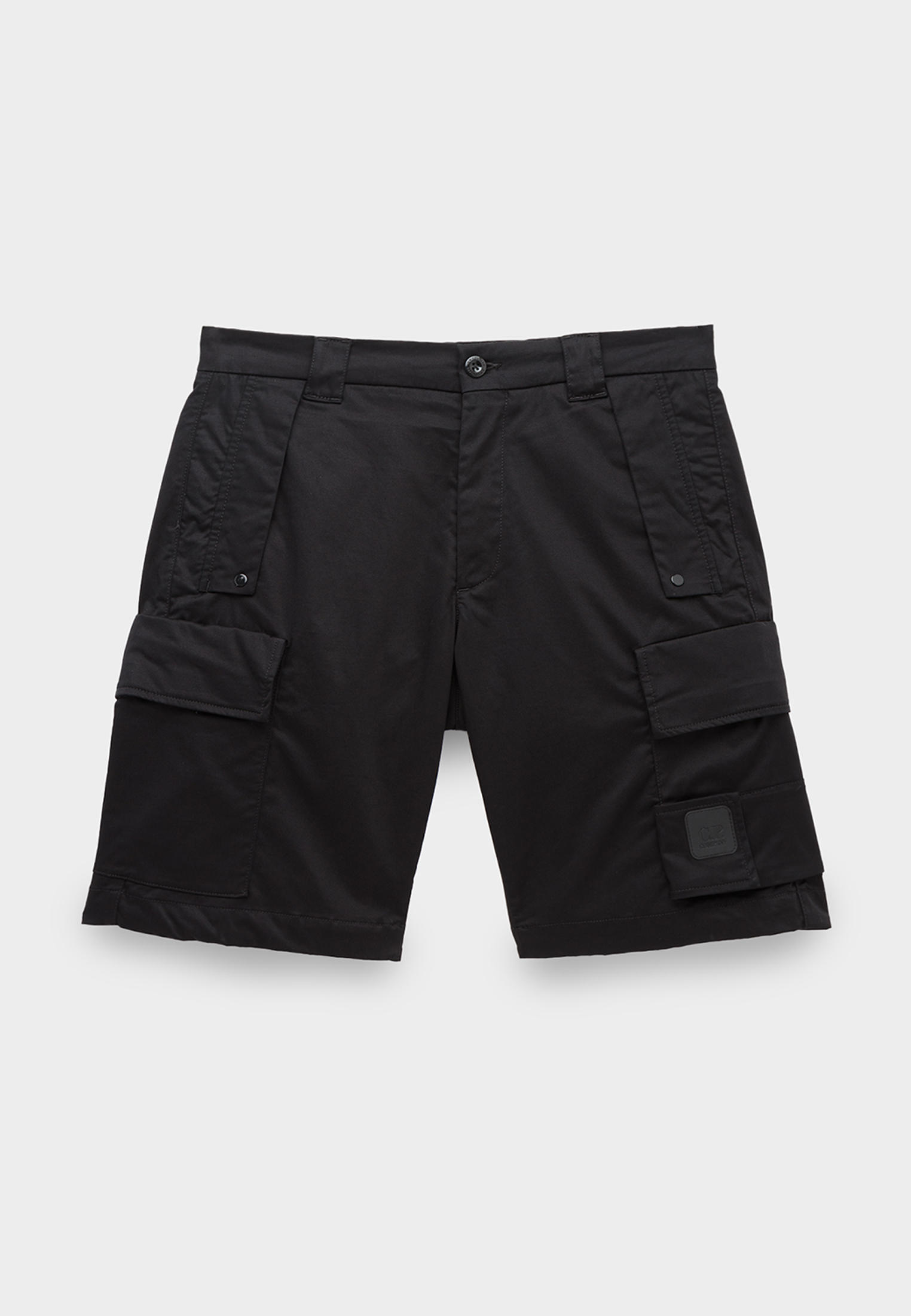 Шорты C.P. Company metropolis series stretch sateen cargo shorts black ...