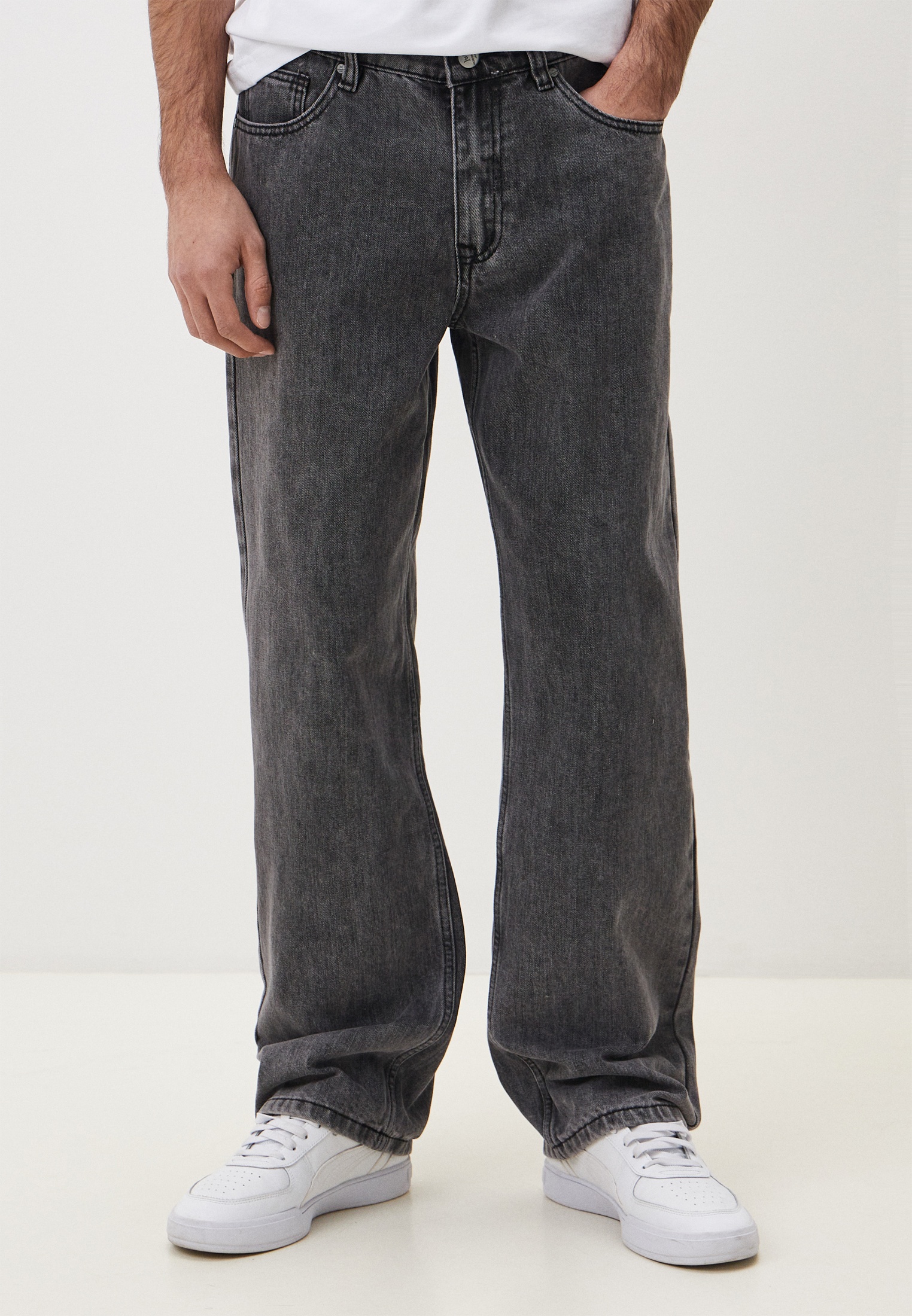 Джинсы Mossmore TRUBA FIT, цвет: серый, MP002XM00658 — купить в ...