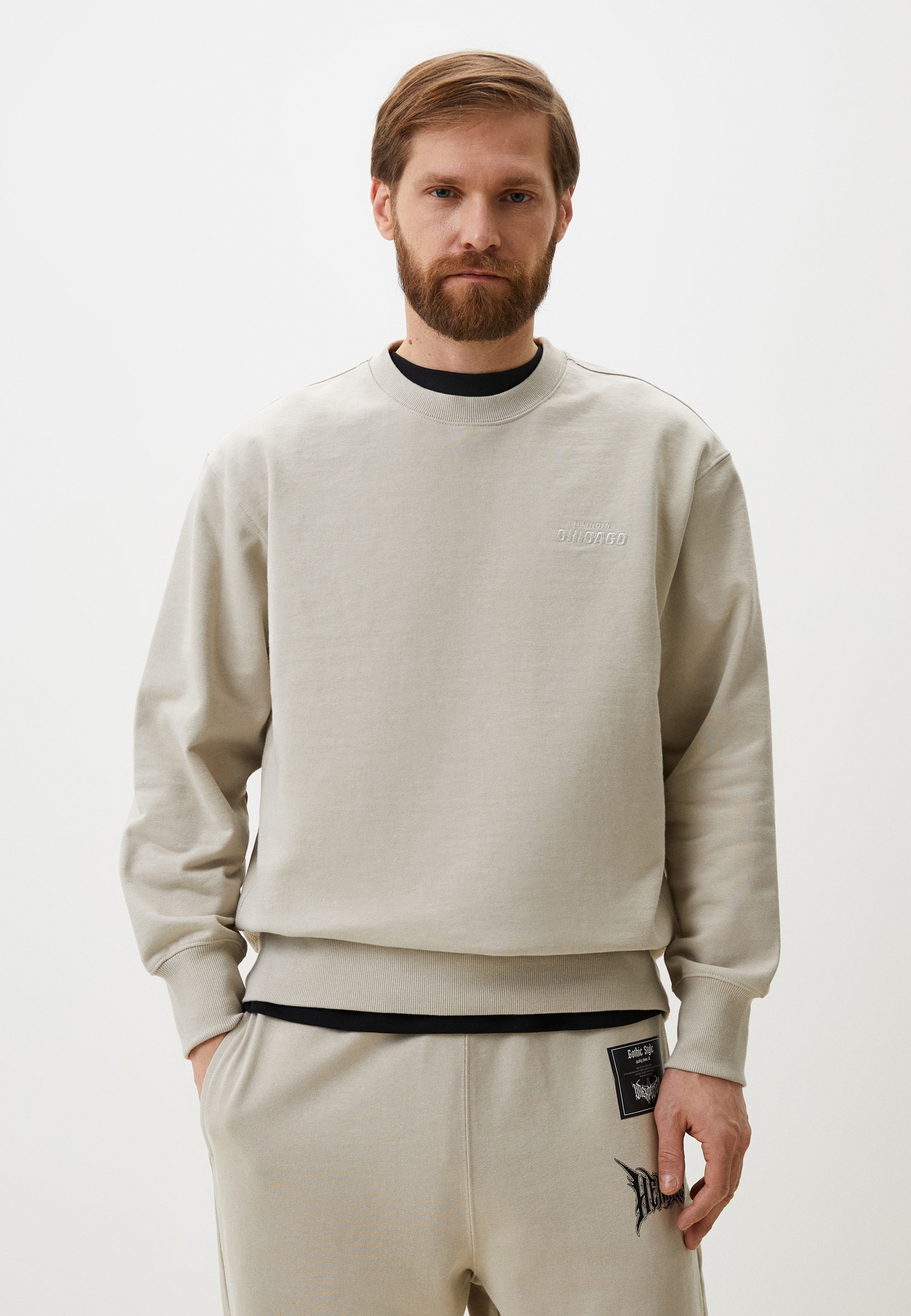 Свитшот Gloria Jeans, цвет: бежевый, MP002XM006UT — купить в интернет ...