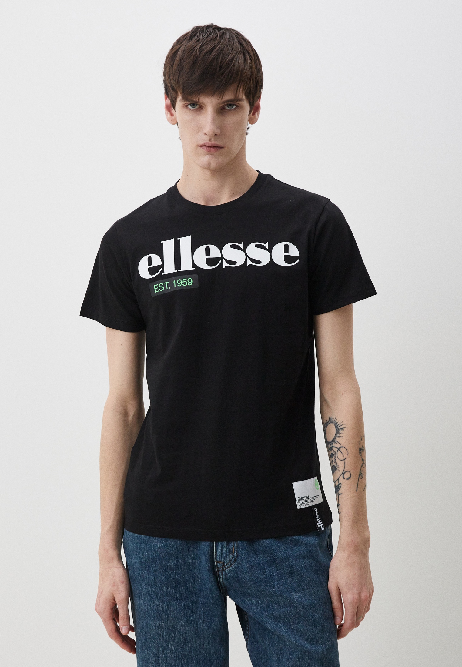Футболка Ellesse, цвет: черный, MP002XM007LU — купить в интернет ...