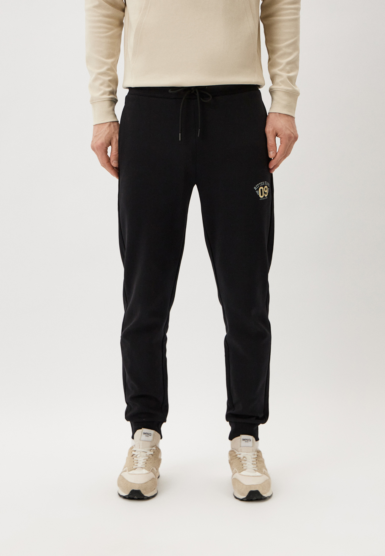 Брюки спортивные Ritter Jeans , цвет: черный, MP002XM00FFX — купить в ...