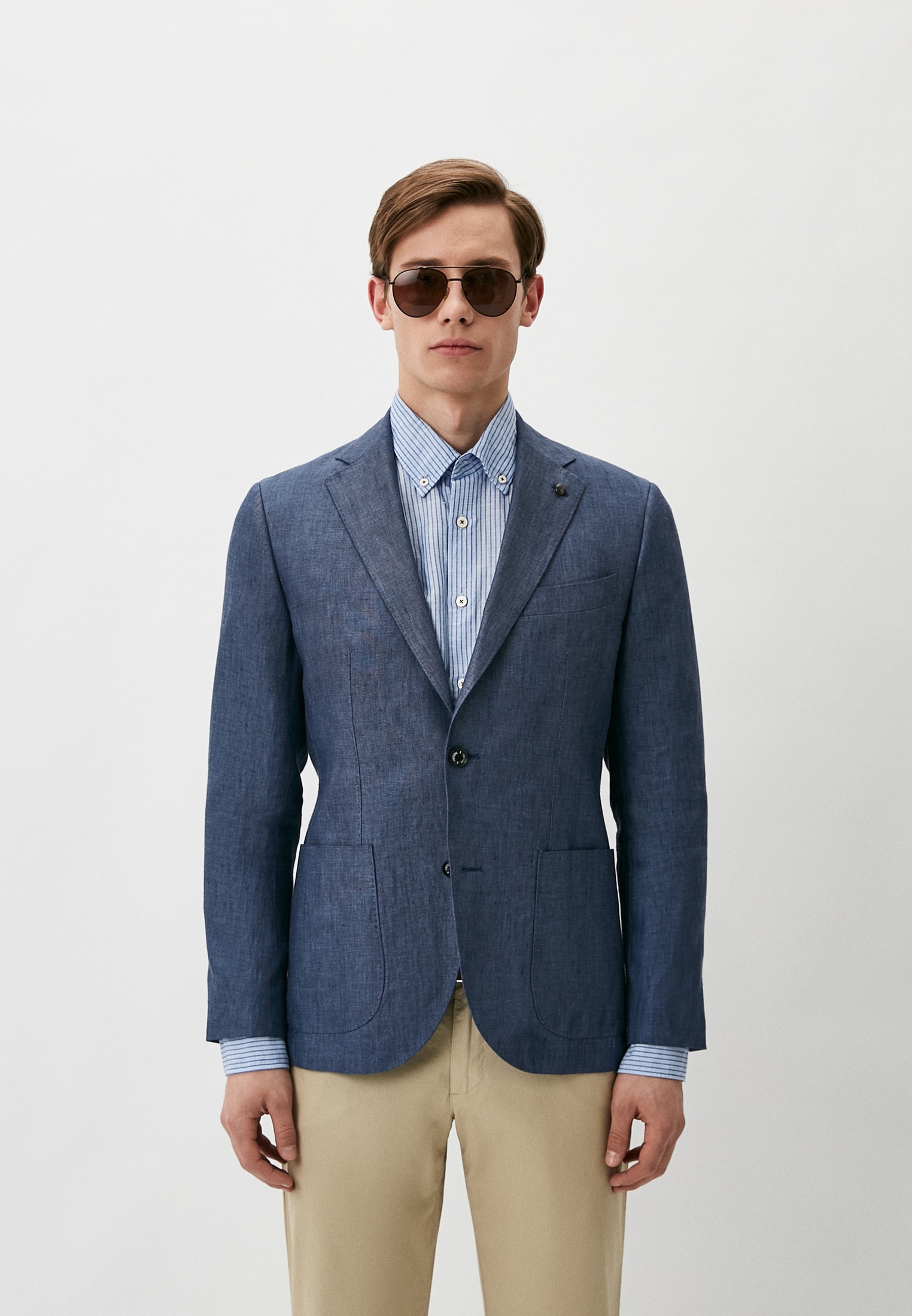 Пиджак Finisterre Slim fit , цвет: синий, MP002XM00FJM — купить в ...