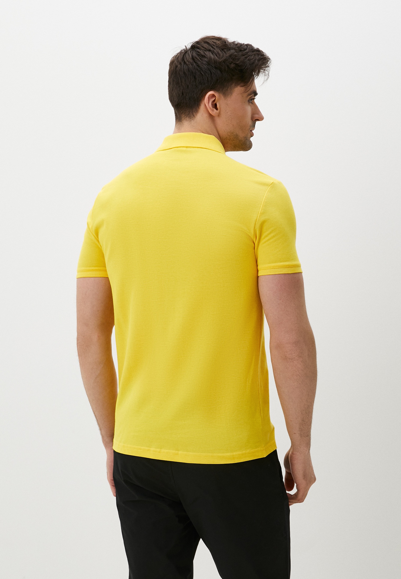 Поло U.S. Polo Assn., цвет: желтый, XD001XM01QIP — купить в