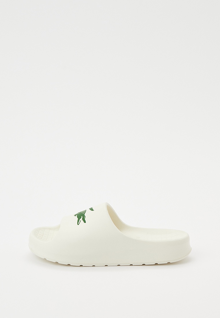 Сланцы Lacoste SERVE SLIDE 2.0, цвет: белый, MP002XM00L6L — купить в ...